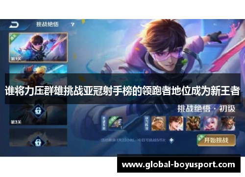 谁将力压群雄挑战亚冠射手榜的领跑者地位成为新王者