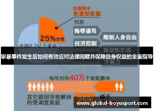 家暴事件发生后如何有效应对法律问题并保障自身权益的全面指导